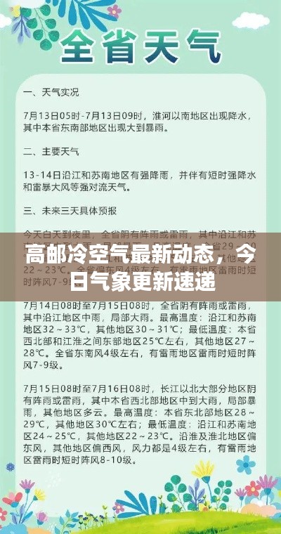 高郵冷空氣最新動(dòng)態(tài)，今日氣象更新速遞