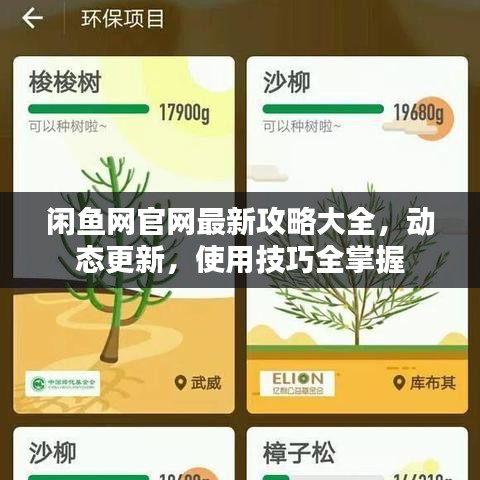 閑魚網官網最新攻略大全，動態更新，使用技巧全掌握