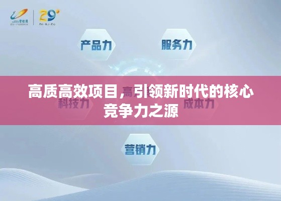 高質高效項目，引領新時代的核心競爭力之源