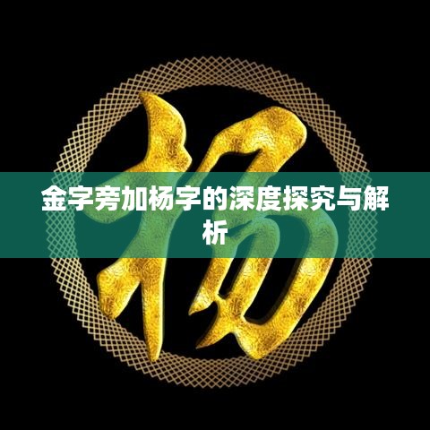 金字旁加楊字的深度探究與解析