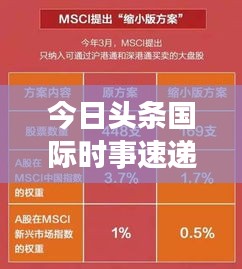 今日頭條國際時事速遞，全球最新大事報道匯總