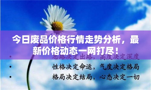 今日廢品價格行情走勢分析，最新價格動態一網打盡！