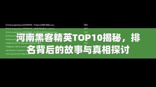 河南黑客精英TOP10揭秘，排名背后的故事與真相探討
