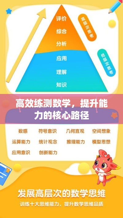 高效練測數學，提升能力的核心路徑