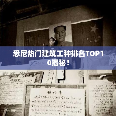 悉尼熱門(mén)建筑工種排名TOP10揭秘！