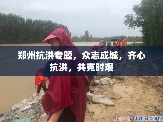 鄭州抗洪專題，眾志成城，齊心抗洪，共克時艱