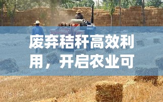 廢棄秸稈高效利用，開啟農業可持續發展新篇章