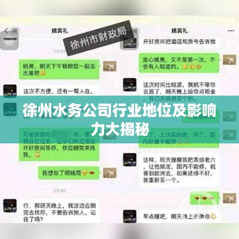 徐州水務(wù)公司行業(yè)地位及影響力大揭秘
